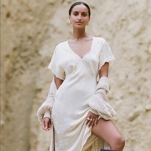 Spell Petal Jacquard Dress NWT